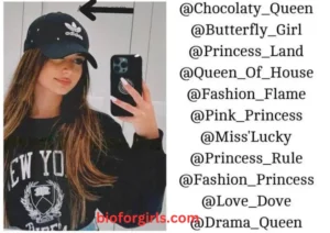 Attitude Names For Instagram For Girls